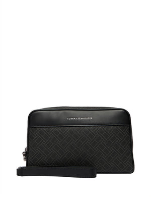 TOMMY HILFIGER 1USCITA Pochette Tommy Hilfiger Flag Monogram Pouch - Nero
