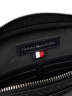 TOMMY HILFIGER 1USCITA Pochette Tommy Hilfiger Flag Monogram Pouch - Nero