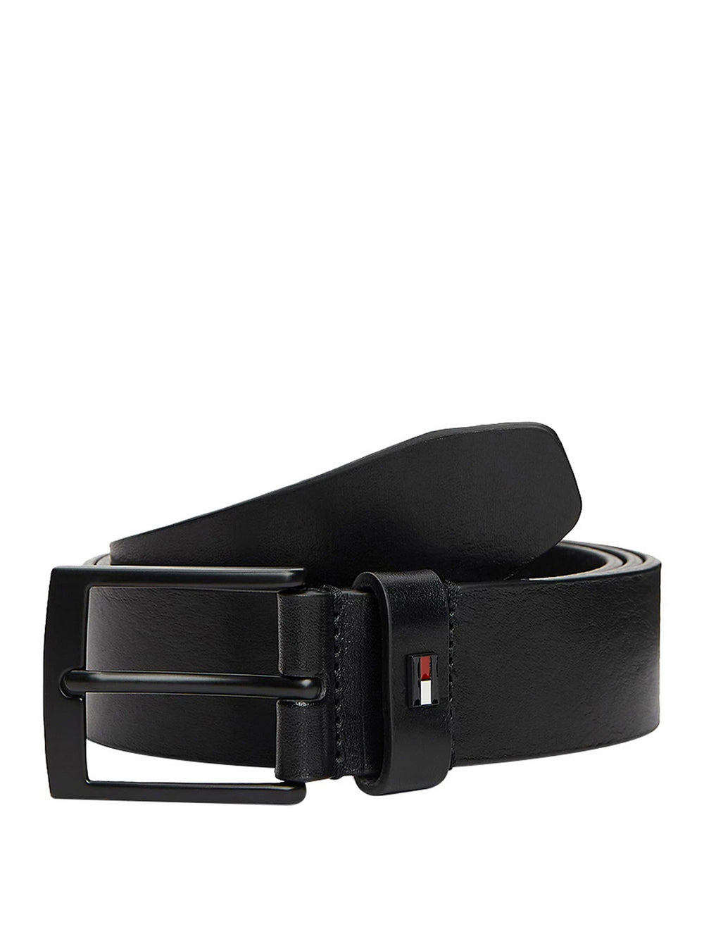 Tommy Hilfiger Cintura Tommy Hilfiger Con Fibbia Quadrata - Nero