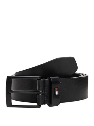 Tommy Hilfiger Cintura Tommy Hilfiger Con Fibbia Quadrata - Nero