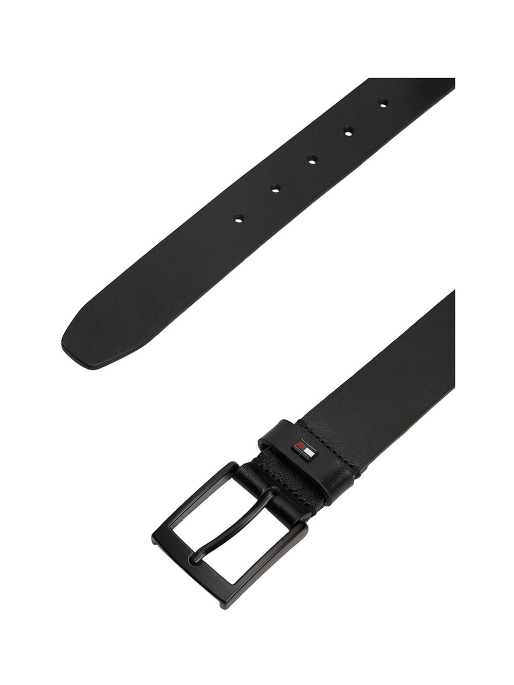 Tommy Hilfiger Cintura Tommy Hilfiger Con Fibbia Quadrata - Nero