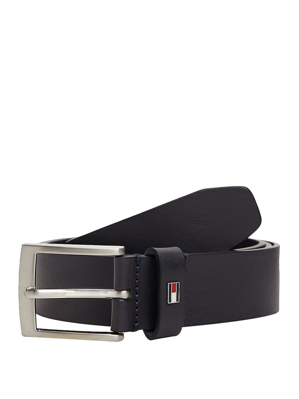Tommy Hilfiger Cintura Tommy Hilfiger Con Fibbia Quadrata - Blu
