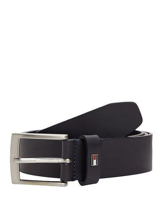 Tommy Hilfiger Cintura Tommy Hilfiger Con Fibbia Quadrata - Blu