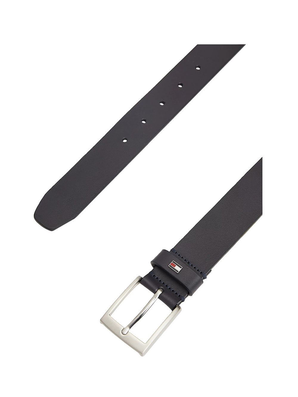Tommy Hilfiger Cintura Tommy Hilfiger Con Fibbia Quadrata - Blu