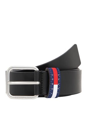 Tommy Hilfiger Cintura Tommy Hilfiger Con Logo - Nero