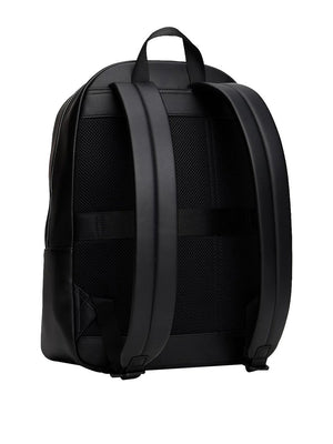 Tommy Hilfiger Zaino Tommy Hilfiger Con Mix Di Texture - Nero