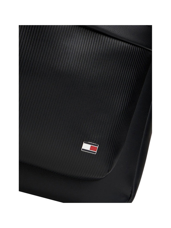 Tommy Hilfiger Zaino Tommy Hilfiger Con Mix Di Texture - Nero