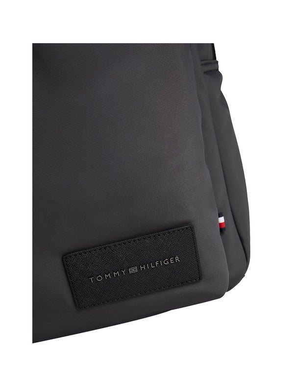 Tommy Hilfiger Zaino Tommy Hilfiger Con Patch Logo - Nero/Grigio