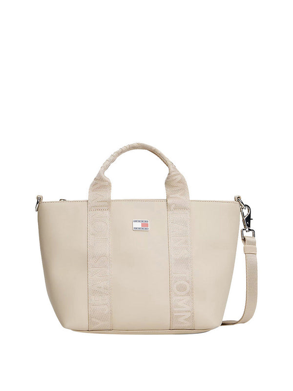 Tommy Hilfiger Borsa A Mano Tommy Hilfiger Essential - Avorio