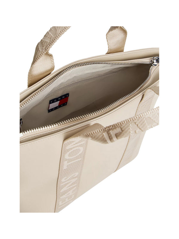 Tommy Hilfiger Borsa A Mano Tommy Hilfiger Essential - Avorio