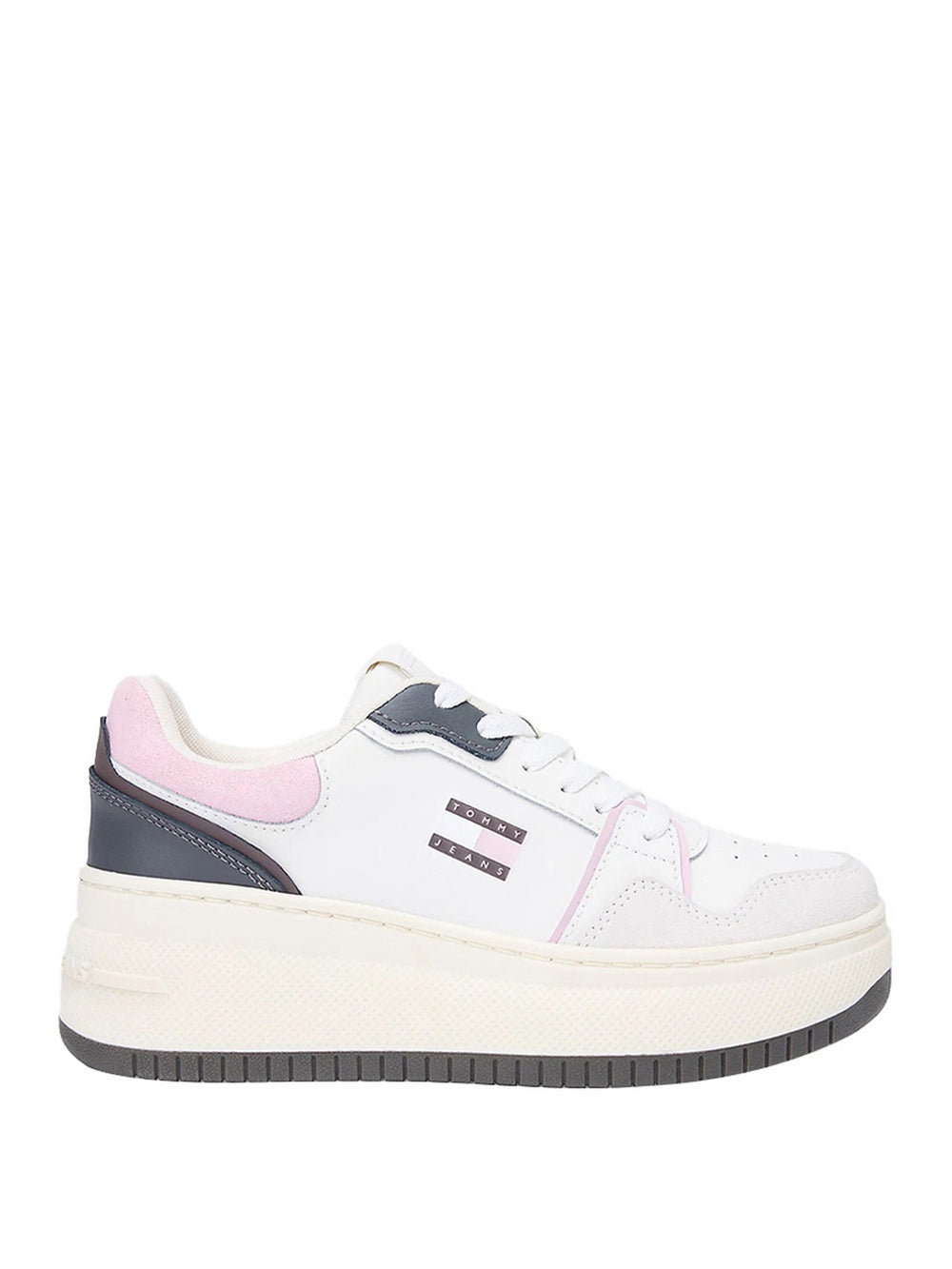Tommy Hilfiger Sneakers Basket Rétro Con Plateau Tommy HIlfiger - Multi