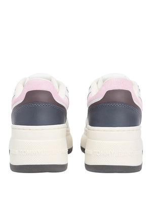 Tommy Hilfiger Sneakers Basket Rétro Con Plateau Tommy HIlfiger - Multi