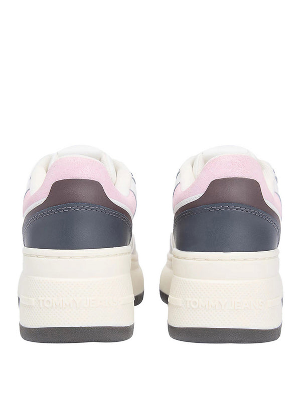 Tommy Hilfiger Sneakers Basket Rétro Con Plateau Tommy HIlfiger - Multi