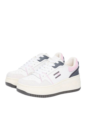 Tommy Hilfiger Sneakers Basket Rétro Con Plateau Tommy HIlfiger - Multi
