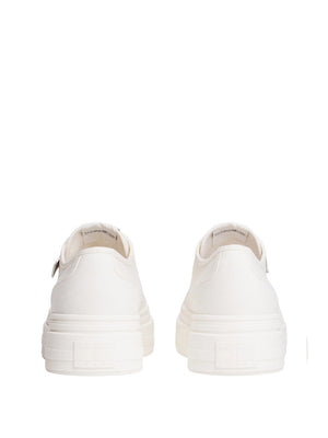 TOMMY HILFIGER 2USCITA Tommy Hilfiger Sneakers InTela Con Suola Alta E Charm Ecru