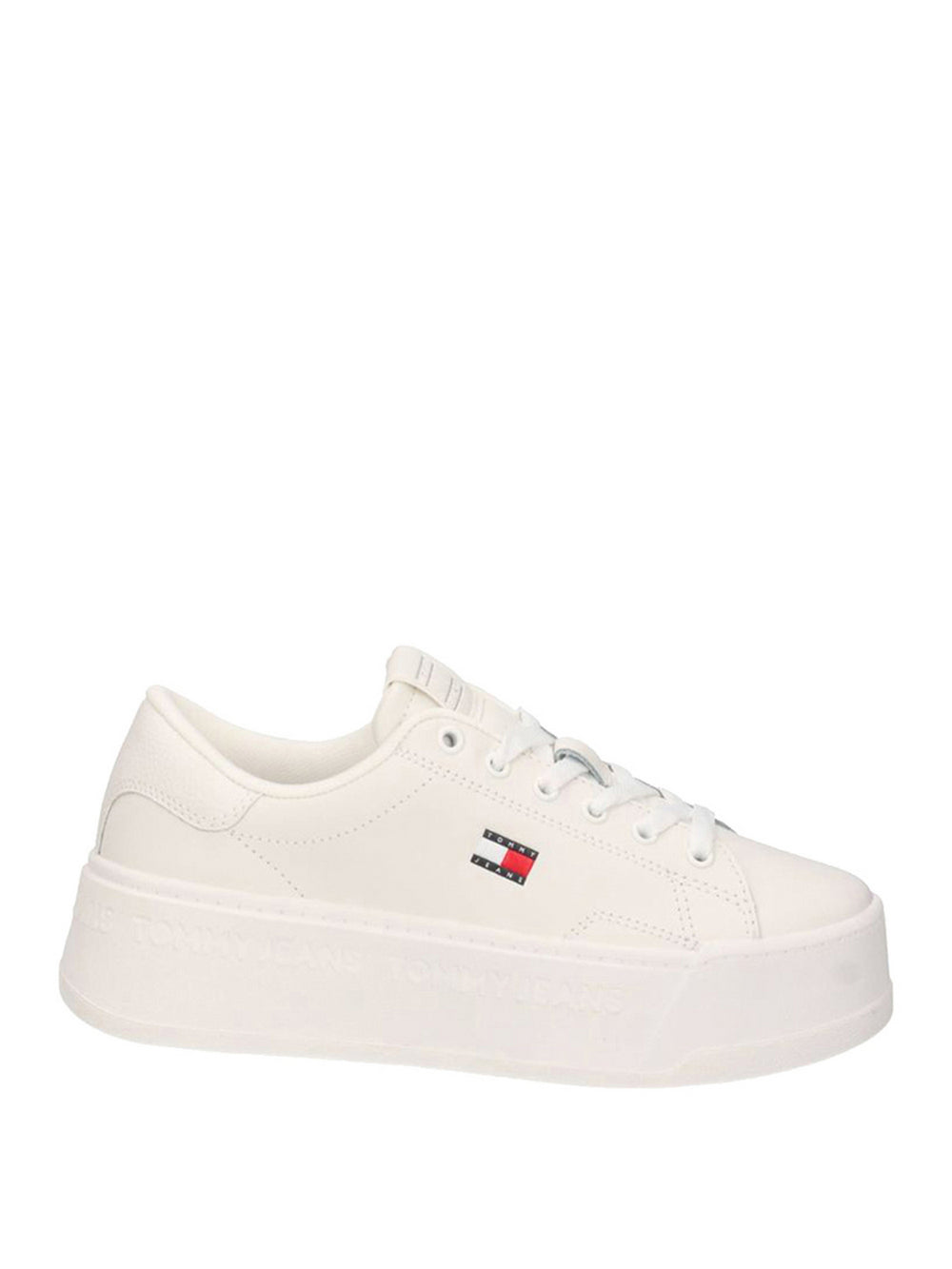 Tommy Hilfiger Sneakers Tommy Hilfiger Platform Logo - Crema