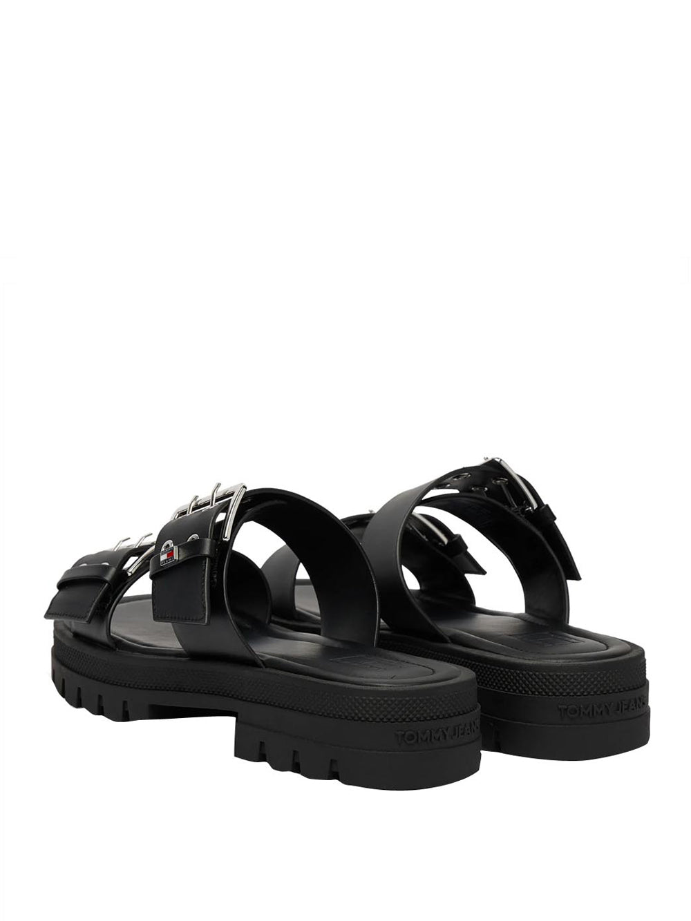 TOMMY HILFIGER 2USCITA Sandalo Basso Tommy Hilfiger Tjw Buckle Straps - Nero