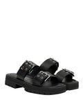 TOMMY HILFIGER 2USCITA Sandalo Basso Tommy Hilfiger Tjw Buckle Straps - Nero