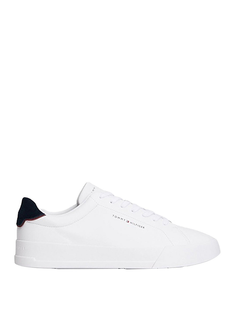 Tommy Hilfiger Sneakers Tommy Hilfiger Sportive In Pelle Con Logo - Bianco