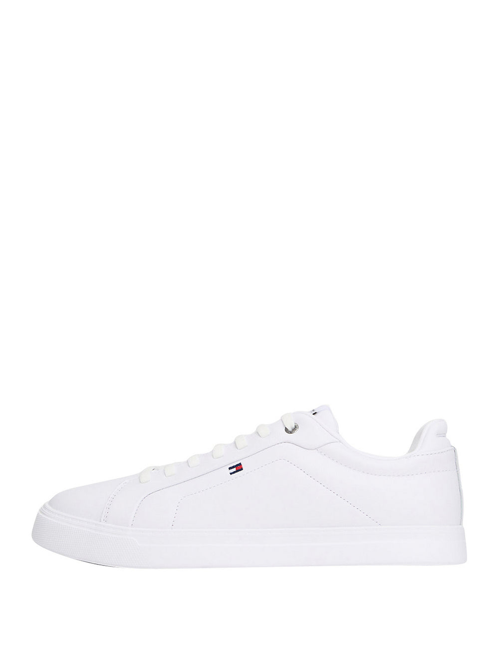 Tommy Hilfiger Sneakers Tommy Hilfiger In Pelle - Bianco