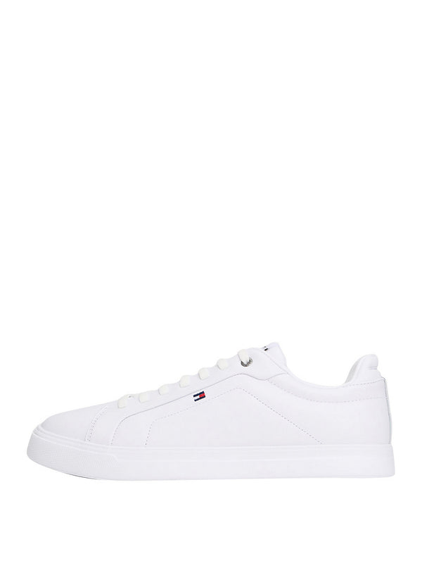 Tommy Hilfiger Sneakers Tommy Hilfiger In Pelle - Bianco