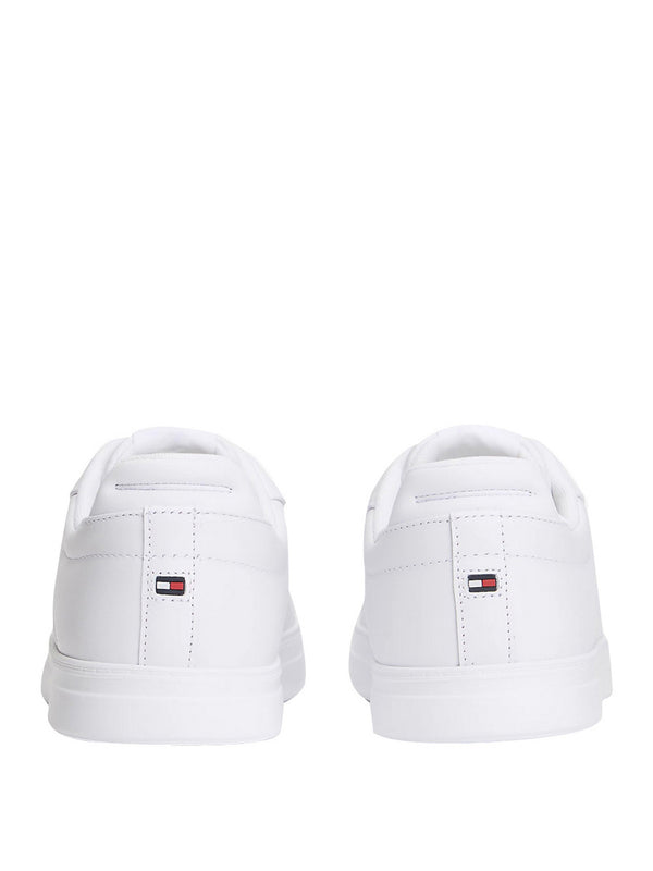Tommy Hilfiger Sneakers Tommy Hilfiger In Pelle - Bianco