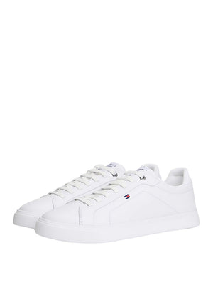Tommy Hilfiger Sneakers Tommy Hilfiger In Pelle - Bianco