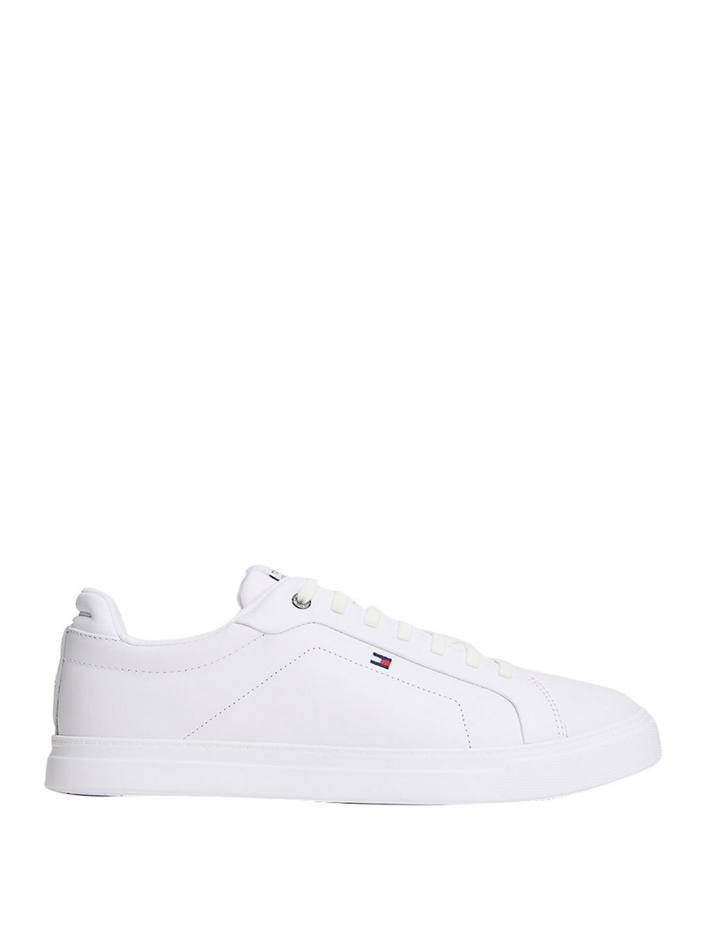 Tommy Hilfiger Sneakers Tommy Hilfiger In Pelle - Bianco