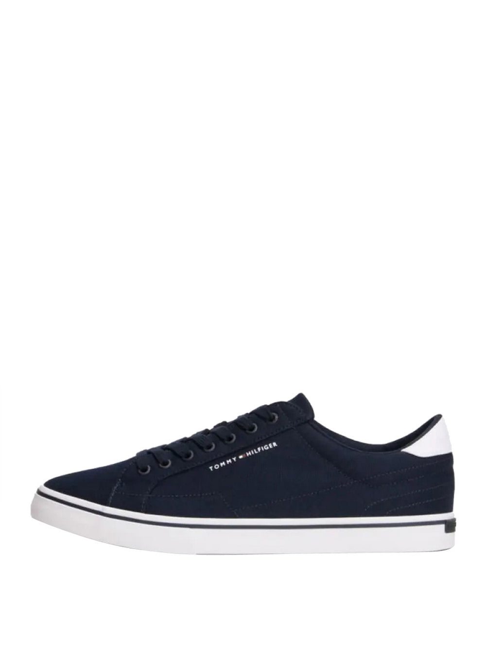 Tommy Hilfiger Sneakers Tommy Hilfiger In Tela - Blu
