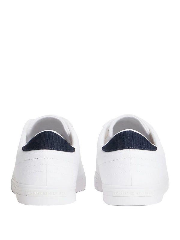 Tommy Hilfiger Sneakers Tommy Hilfiger In Tela - Bianco