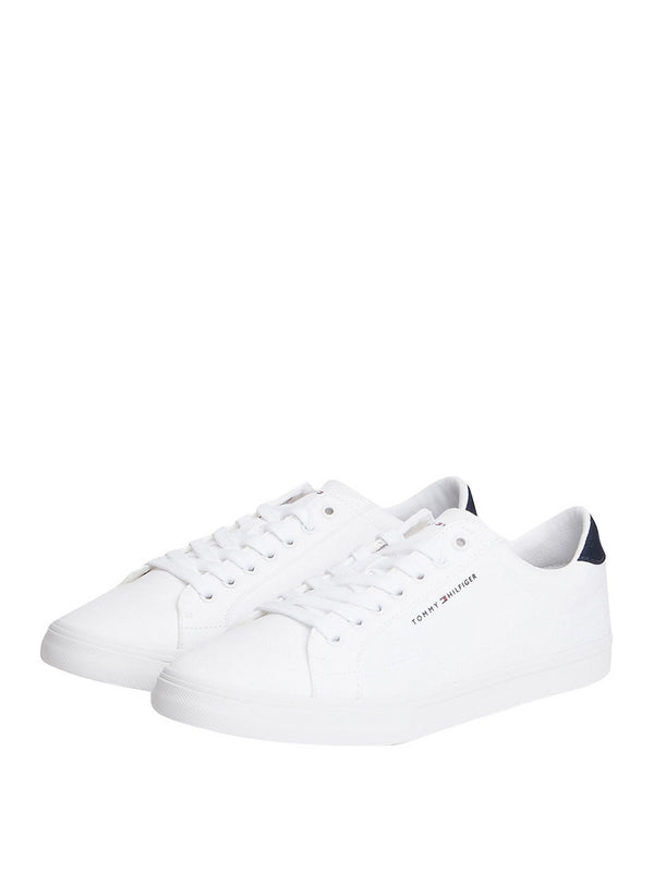 Tommy Hilfiger Sneakers Tommy Hilfiger In Tela - Bianco