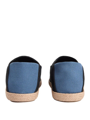 Tommy Hilfiger Espadrillas Tommy Hilfiger In Tela - Nero/Blu