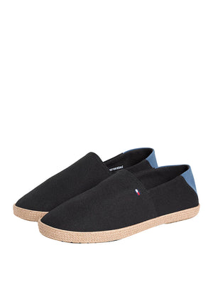 Tommy Hilfiger Espadrillas Tommy Hilfiger In Tela - Nero/Blu