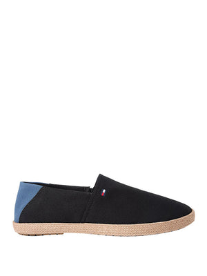 Tommy Hilfiger Espadrillas Tommy Hilfiger In Tela - Nero/Blu
