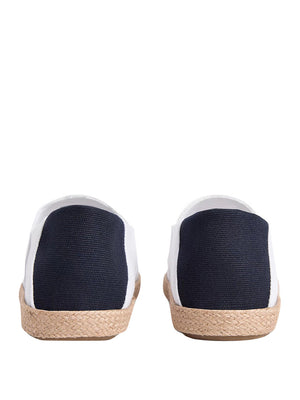 Tommy Hilfiger Espadrillas Tommy Hilfiger In Tela - Bianco/Blu