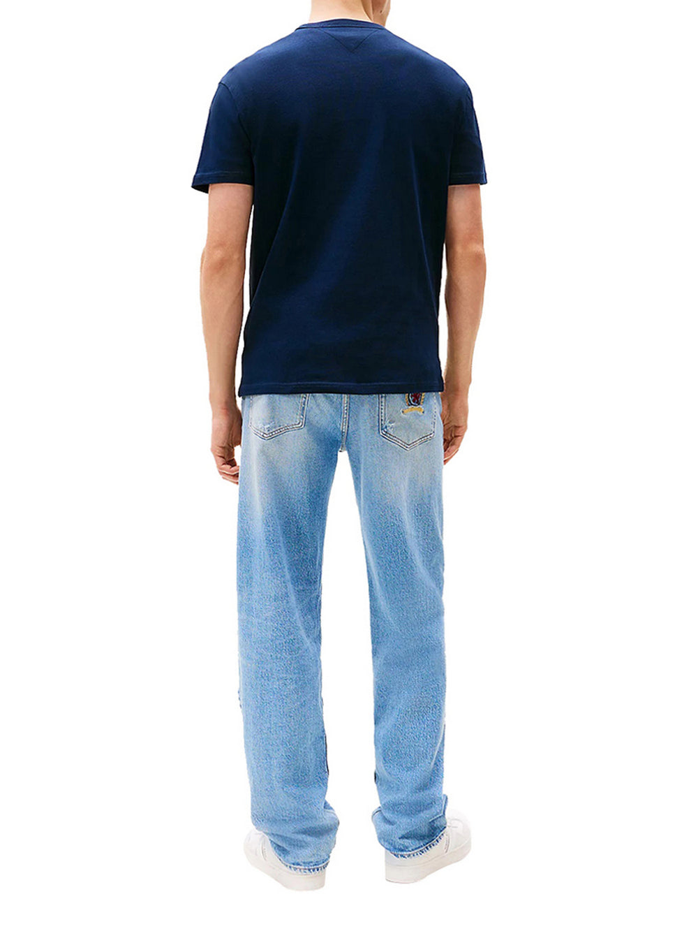 Tommy Jeans T-shirt Tommy Hilfiger Badge In Jersey - Blu