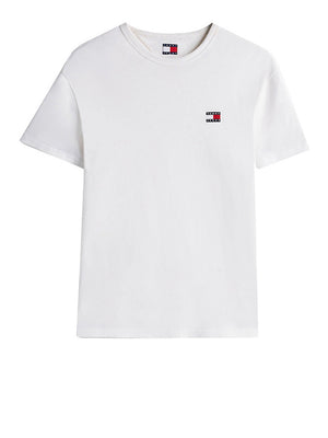 Tommy Jeans T-shirt Tommy Hilfiger Badge In Jersey - Blu