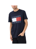 TOMMY JEANS 1USCITA T-Shirt Tommy Hilfiger Flag Badge - Blu