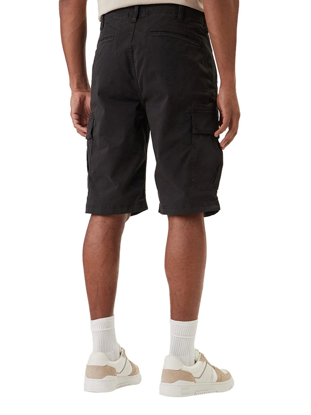 Tommy Jeans Bermuda Cargo Tommy Hilfiger Otis Sbiaditi - Nero