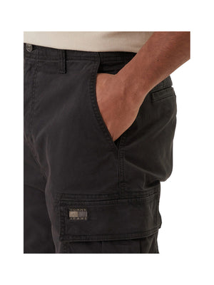 Tommy Jeans Bermuda Cargo Tommy Hilfiger Otis Sbiaditi - Nero
