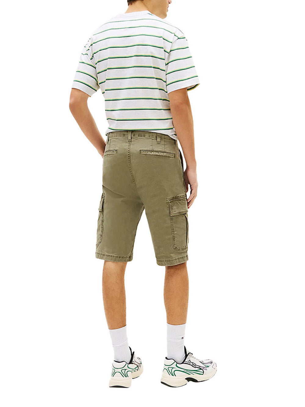 Tommy Jeans Bermuda Cargo Tommy Hilfiger Otis - Verde Militare