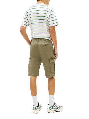 Tommy Jeans Bermuda Cargo Tommy Hilfiger Otis - Verde Militare