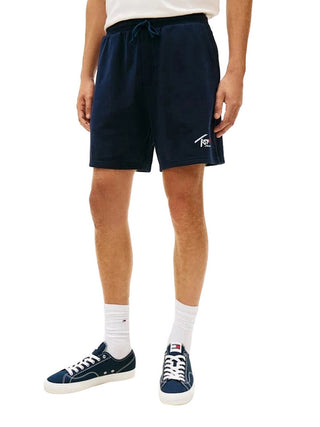 Tommy Jeans Bermuda Tommy Hilfiger Signature Beach - Blu