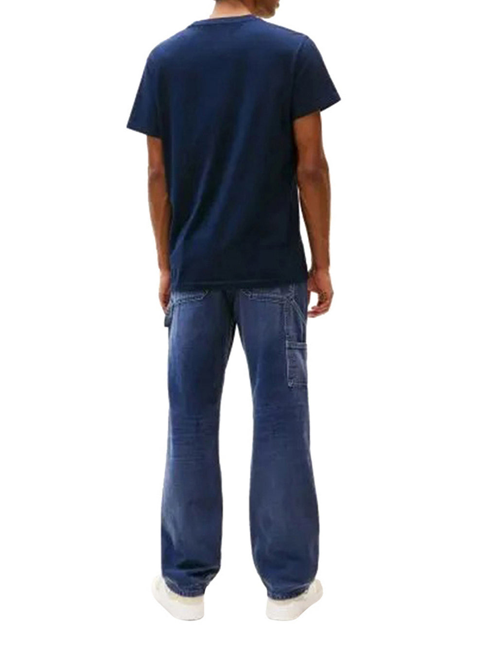 Tommy Jeans T-Shirt Tommy Hilfiger Tjm Slim Linear Ches Navy