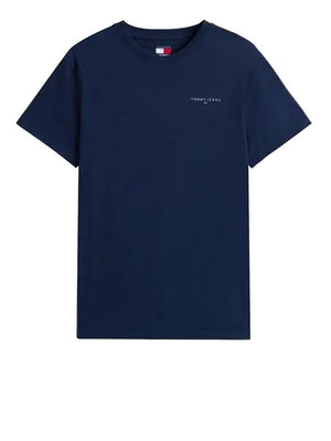 Tommy Jeans T-Shirt Tommy Hilfiger Tjm Slim Linear Ches Navy