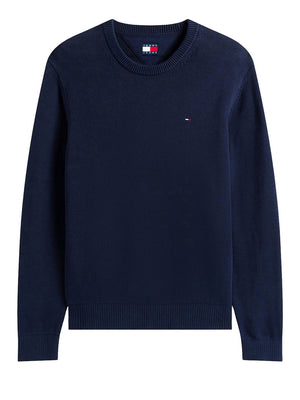 Tommy Jeans Maglione Tommy Jeans Slim Fit Navy