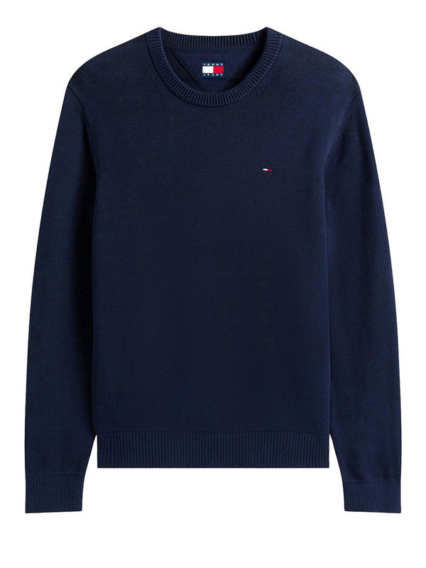 Tommy Jeans Maglione Tommy Jeans Slim Fit Navy