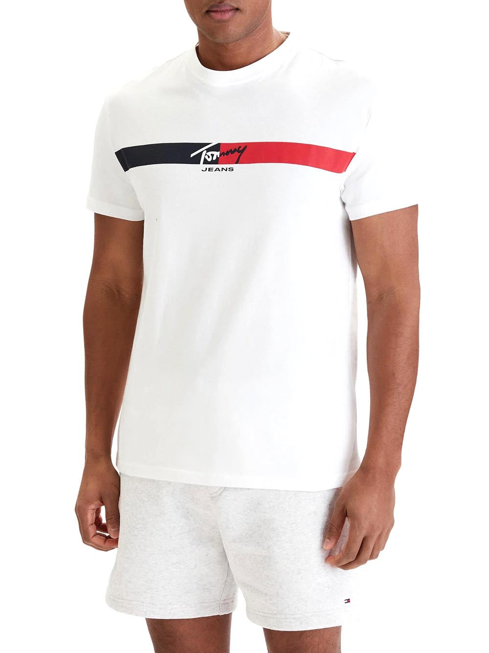 TOMMY JEANS 2USCITA Tommy Hilfiger T-Shirt Regular Fit - Bianco