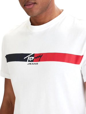 TOMMY JEANS 2USCITA Tommy Hilfiger T-Shirt Regular Fit - Bianco
