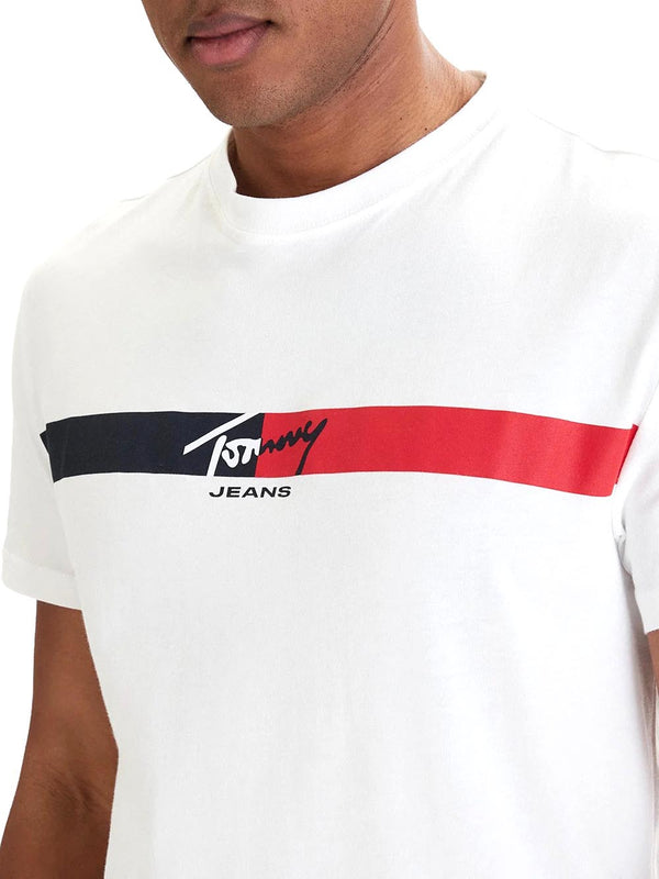 TOMMY JEANS 2USCITA Tommy Hilfiger T-Shirt Regular Fit - Bianco